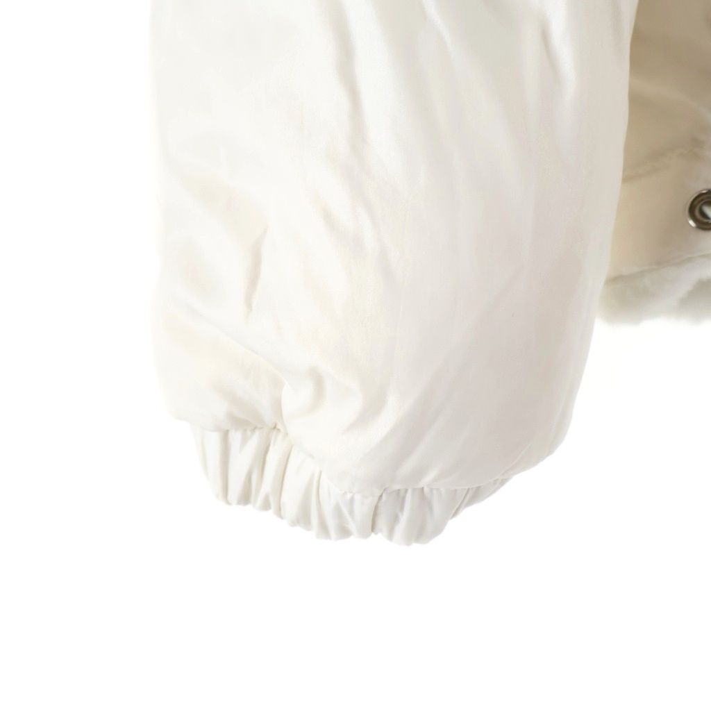 Moncler Pluvier Reversible Fur Down Jacket White — view 6