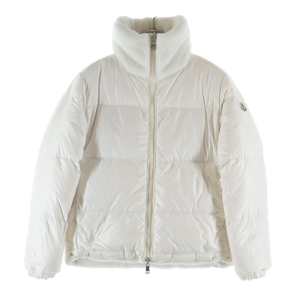 Moncler Pluvier Reversible Fur Down Jacket White — view 3