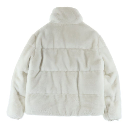 Moncler Pluvier Reversible Fur Down Jacket White — view 2