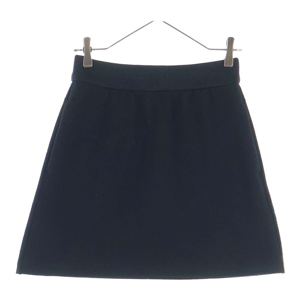 Gucci GG Jacquard Tight Mini Skirt Black