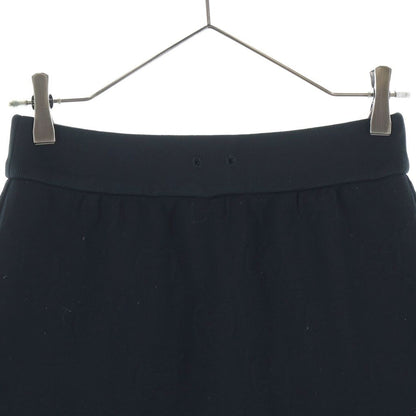 Gucci GG Jacquard Tight Mini Skirt Black — view 3