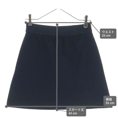 Gucci GG Jacquard Tight Mini Skirt Black — view 9