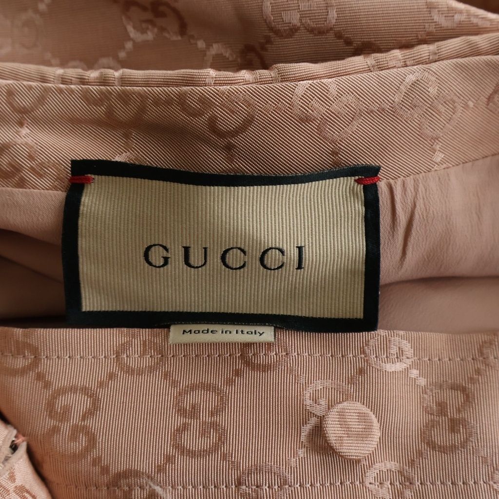 Gucci All in One Pink Silk 40 Loafer — view 6