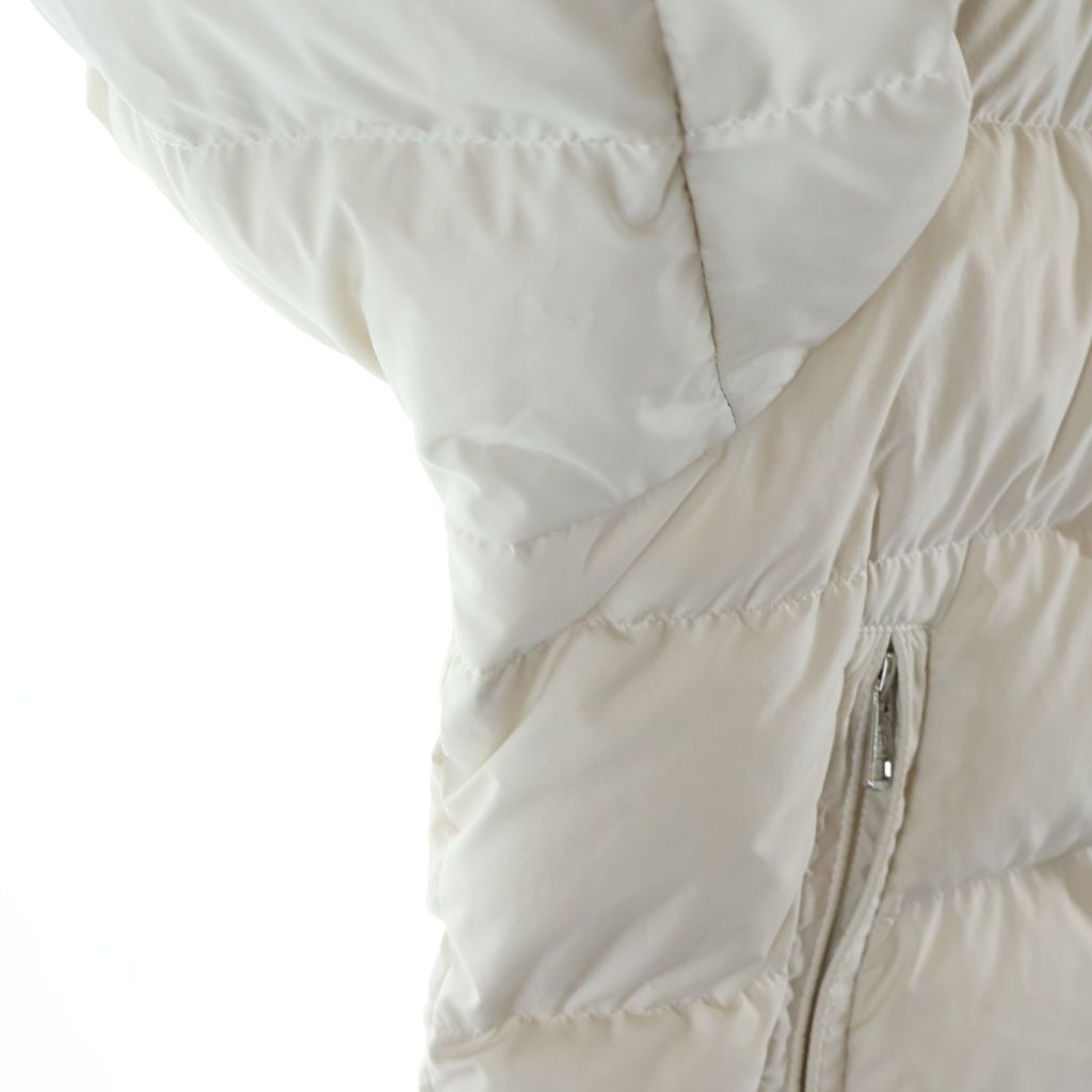 Moncler Cardere Zip Up Jacket White — view 6
