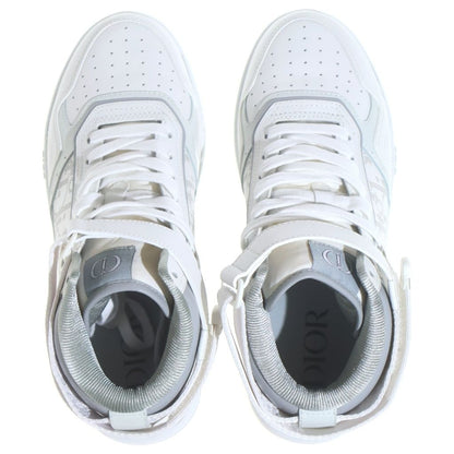 Dior Mid Top Sneakers Oblique White — view 4