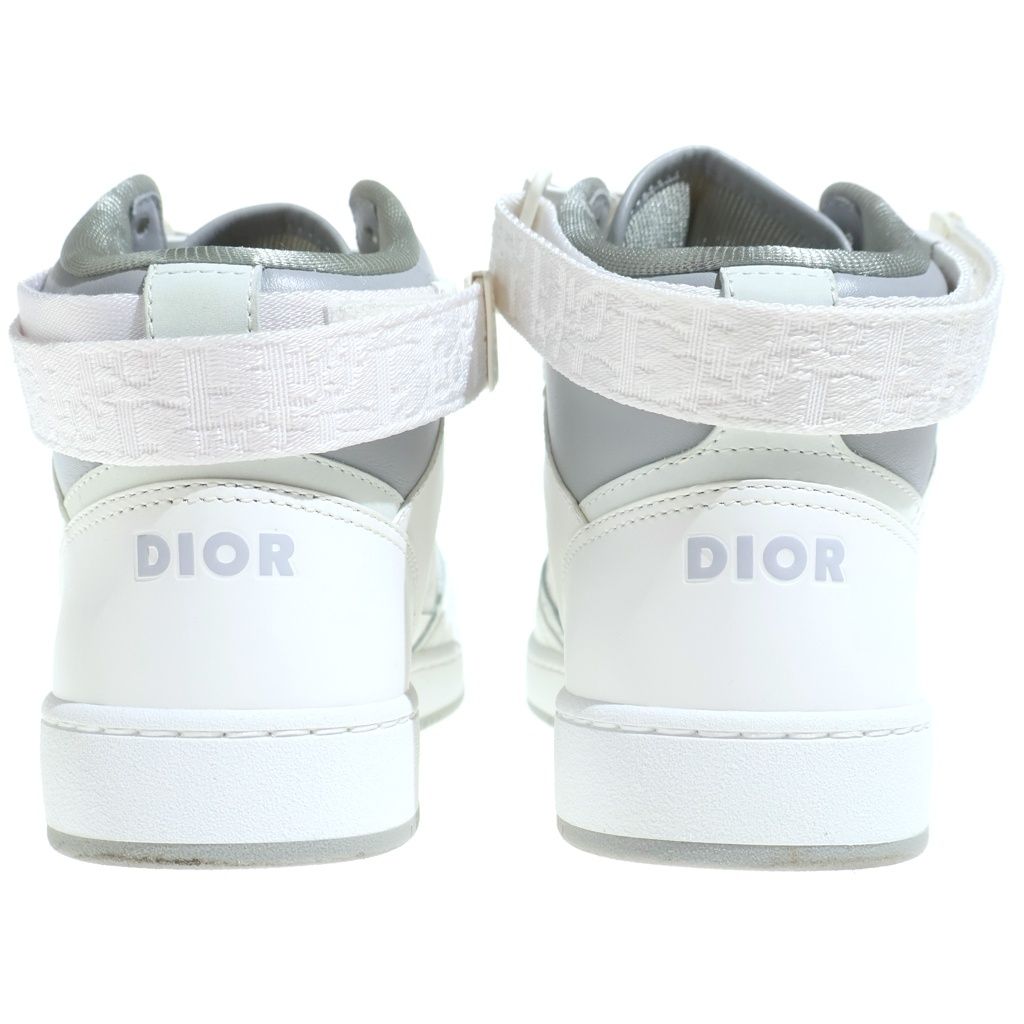 Dior Mid Top Sneakers Oblique White — view 3