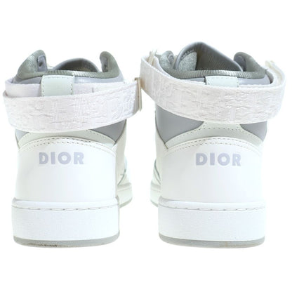 Dior Mid Top Sneakers Oblique White — view 3