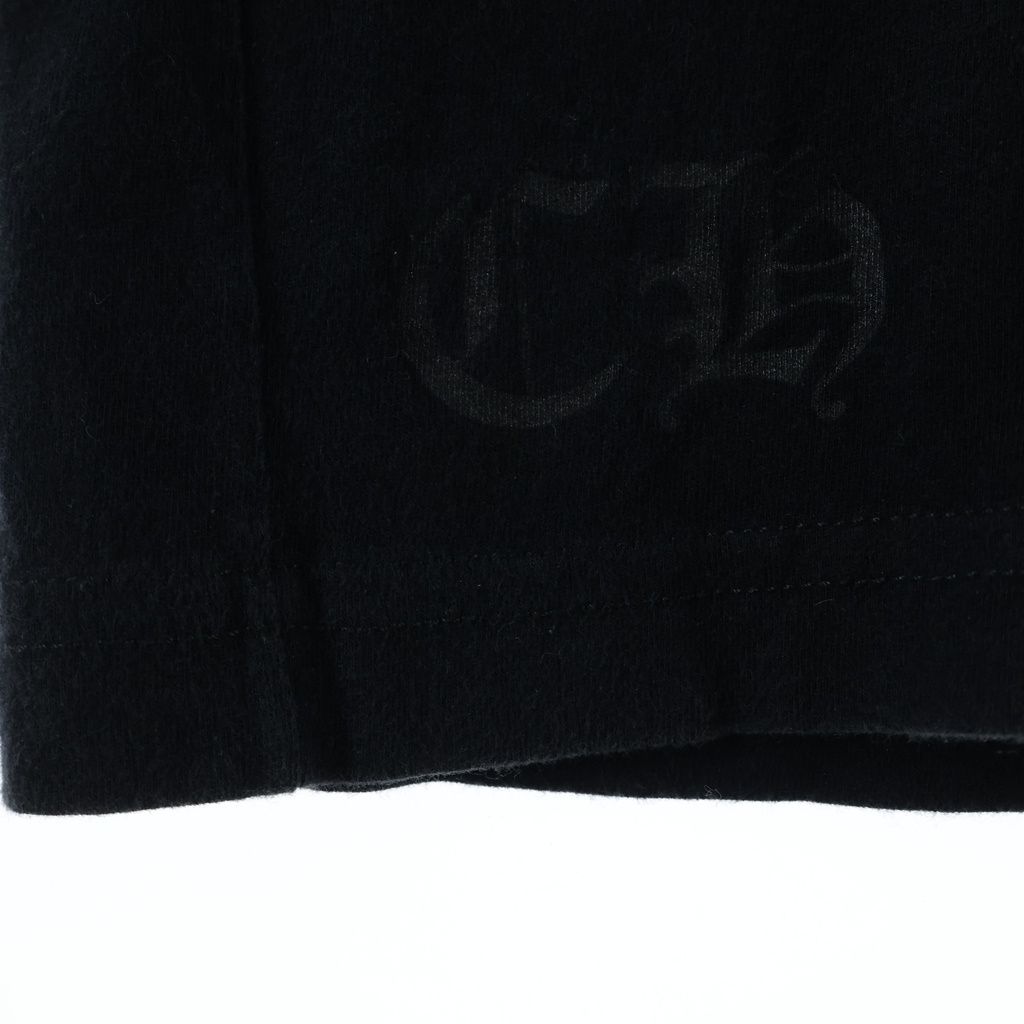 Chrome Hearts BS Flare Print Crew Neck Short Sleeve Pocket T-Shirt Black — view 5