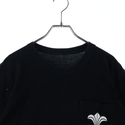 Chrome Hearts BS Flare Print Crew Neck Short Sleeve Pocket T-Shirt Black — view 3