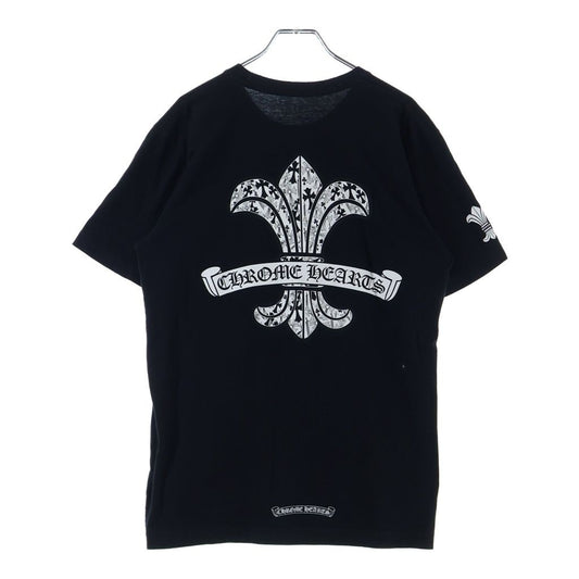 Chrome Hearts BS Flare Print Crew Neck Short Sleeve Pocket T-Shirt Black
