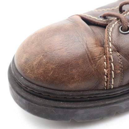 Louis Vuitton Leather Lace Up Short Boots Brown — view 6