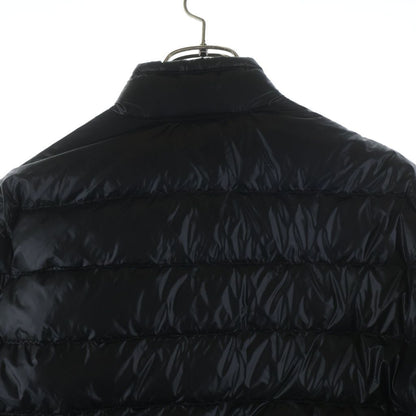 Moncler Acorus Shoulder Logo Patch Zip Up Jacket Black — view 4