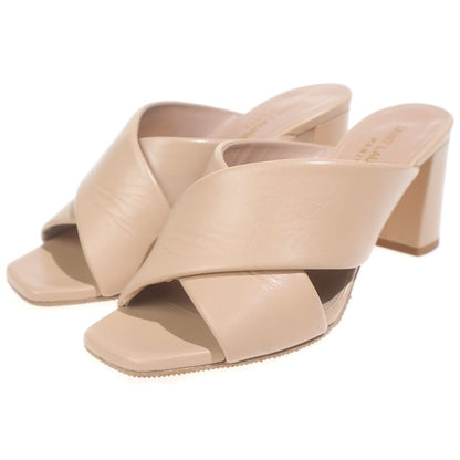 Saint Laurent Paris Mules Beige — view 2
