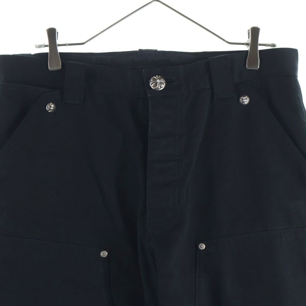 Chrome Hearts Carpenter Cnvs Blk Long Pants Black — view 3