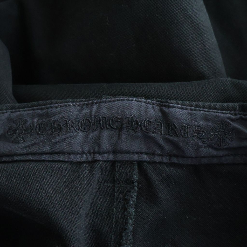 Chrome Hearts Carpenter Cnvs Blk Long Pants Black — view 7
