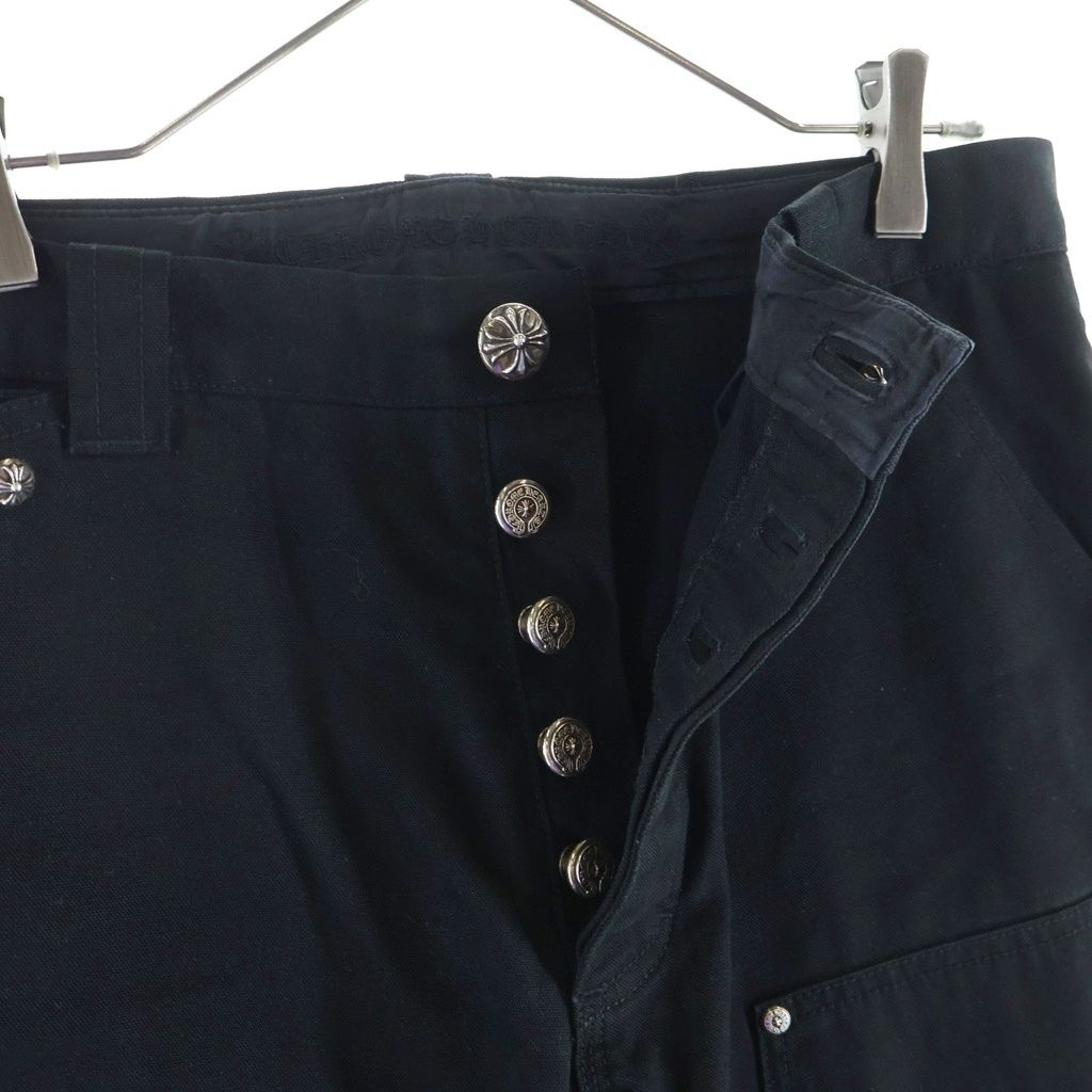 Chrome Hearts Carpenter Cnvs Blk Long Pants Black — view 6
