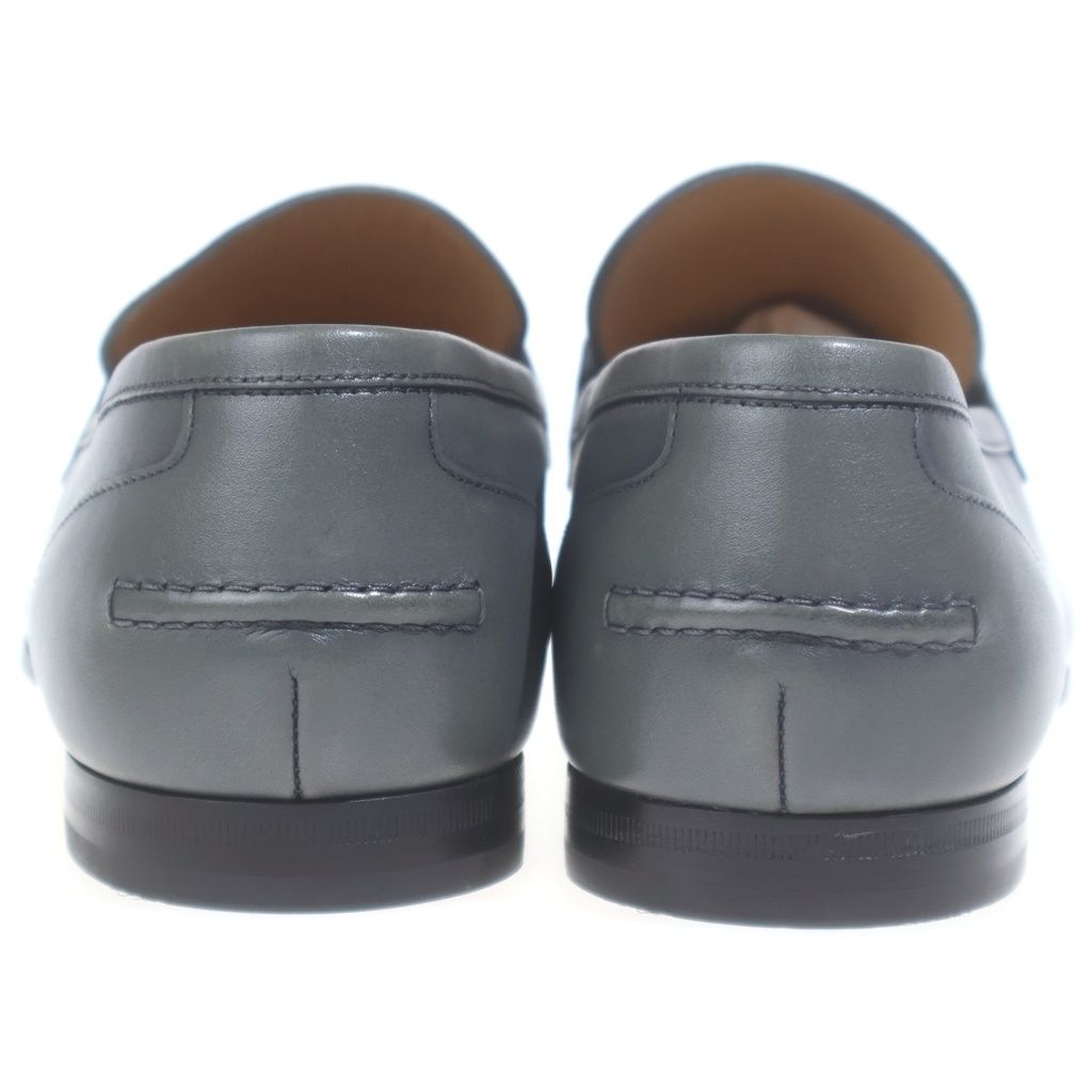 Gucci Jordan Horsebit Loafers Gray — view 3