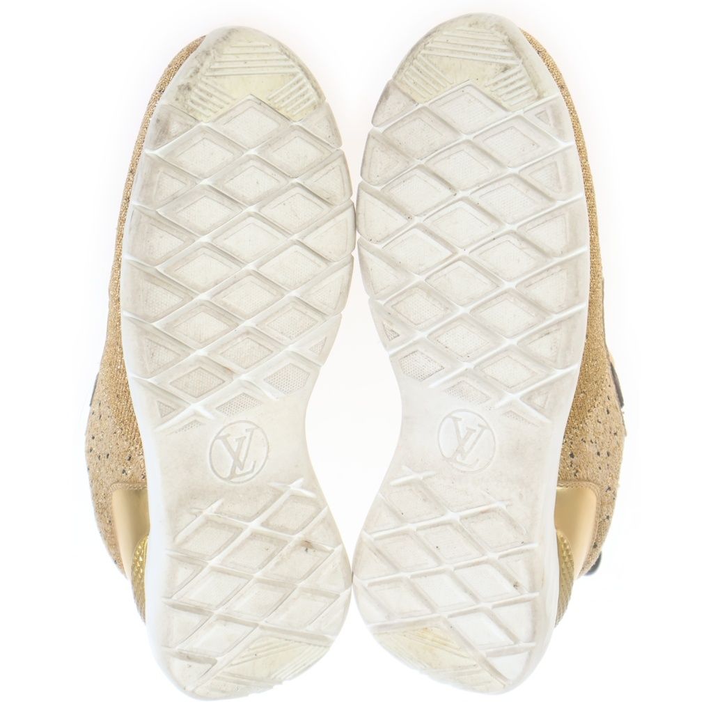 Louis Vuitton Aftergame Line Sneakers Gold — view 5
