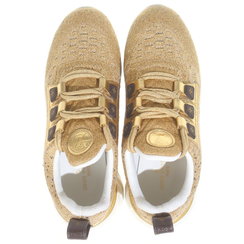 Louis Vuitton Aftergame Line Sneakers Gold — view 4