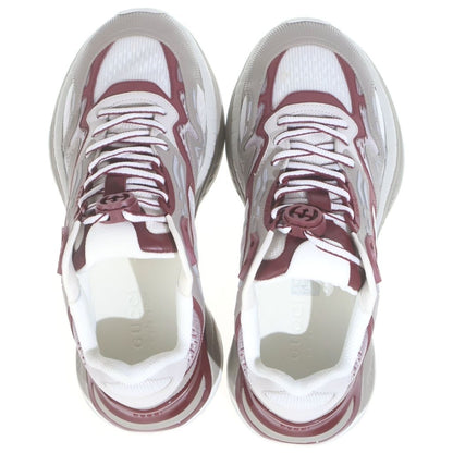 Gucci 2.0 Interlocking Low Cut Sneakers Gray Wine — view 4