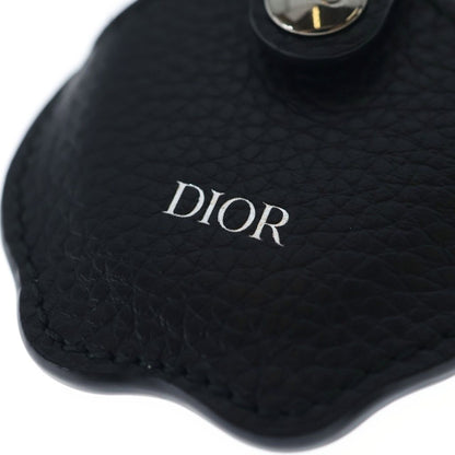 Dior Bobby Air Tag Oblique Dog Motif Key Holder Black Navy — view 6