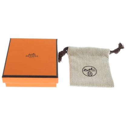 Hermes Pop Mini Earrings Beige Pink Gold Brown — view 6