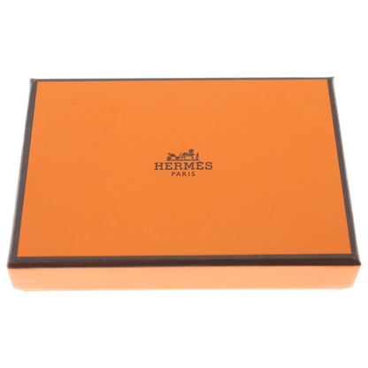 Hermes Mag Face Emain Lebon Denim Card Case Indigo — view 6