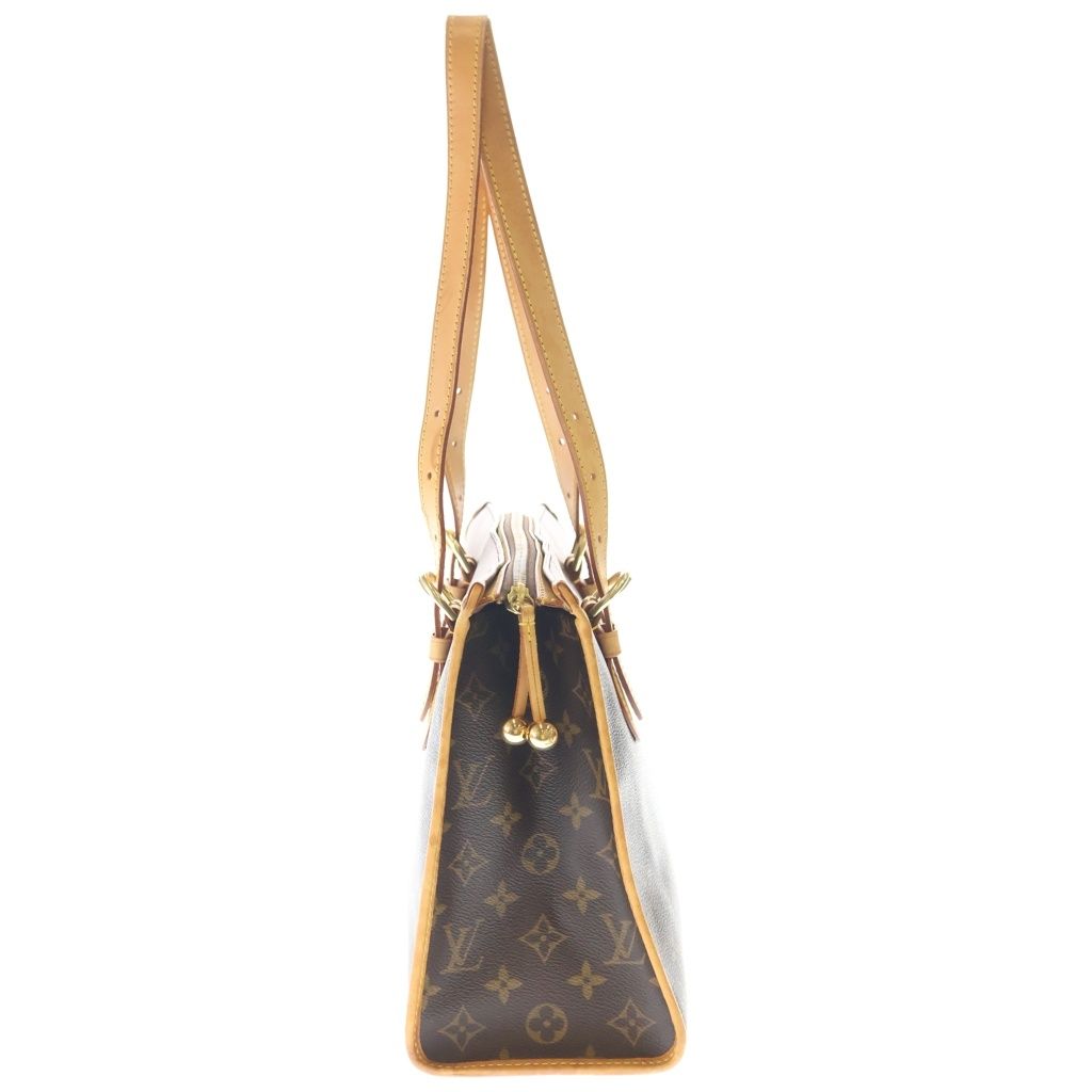 Louis Vuitton Monogram Popincourt Tote Brown Leather Gold — view 3
