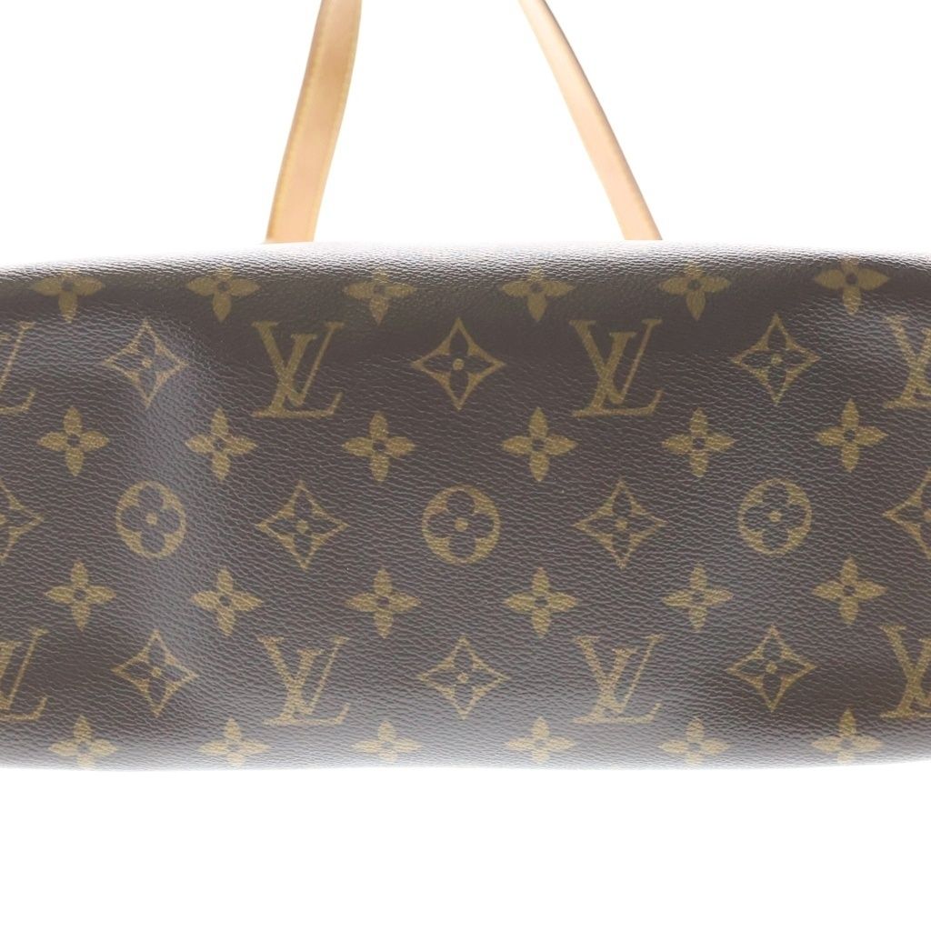 Louis Vuitton Monogram Popincourt Tote Brown Leather Gold — view 4