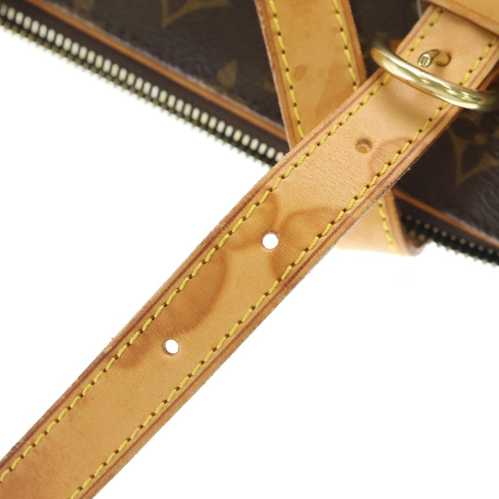 Louis Vuitton Monogram Popincourt Tote Brown Leather Gold — view 7