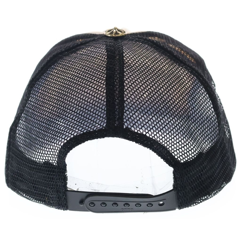 Chrome Hearts Vintage Trucker Cap ludo Patch Mesh Trackkhaki Cap Hat Black White — view 2