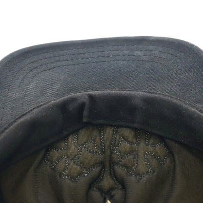 Chrome Hearts Trucker Cap Truck Khaki Cap 3 Semetary Leather Patch Mesh Cap — view 7