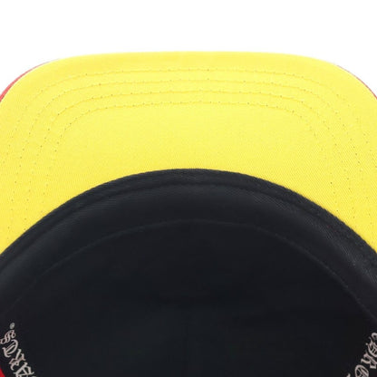 Chrome Hearts CH Baseball Trucker Cap Truck Khaki Cap Hat Red Yellow — view 7