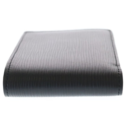 Louis Vuitton Epi Portefeuille Multiple Compact Wallet Bifold Black — view 3