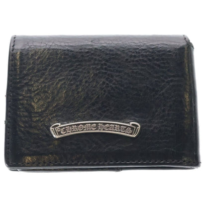 Chrome Hearts Card Case Wallet Black
