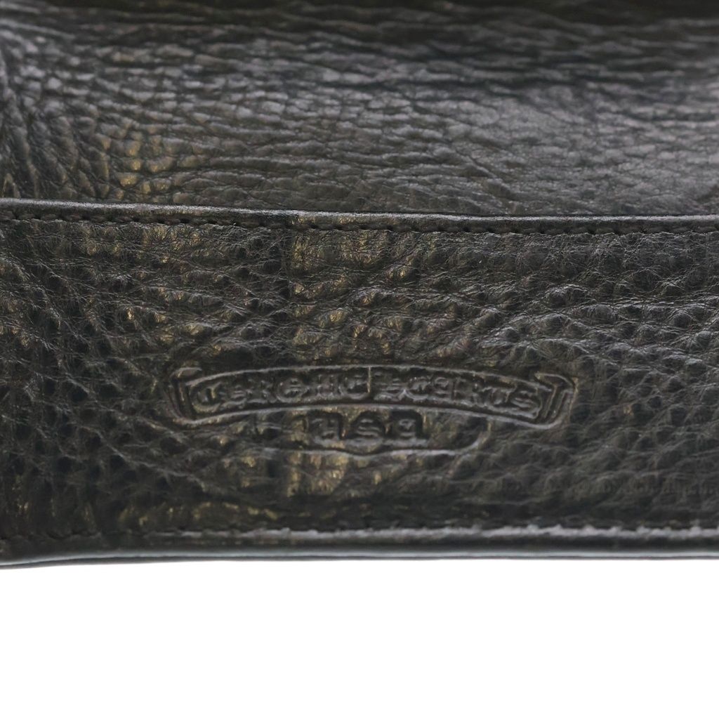 Chrome Hearts Card Case Wallet Black — view 6