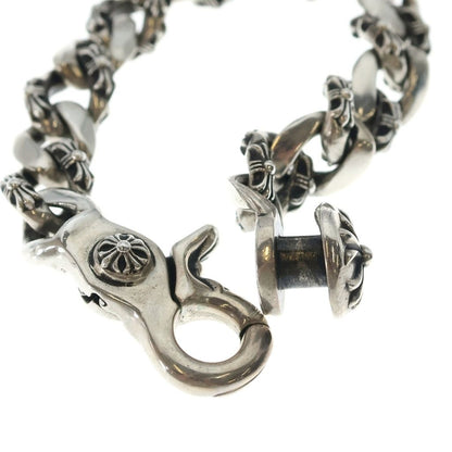 Chrome Hearts Fncy Chn Lnk Fancy Link Clip Bracelet 13 Links Silver — view 6