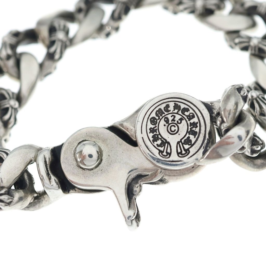 Chrome Hearts Fncy Chn Lnk Fancy Link Clip Bracelet 13 Links Silver — view 5