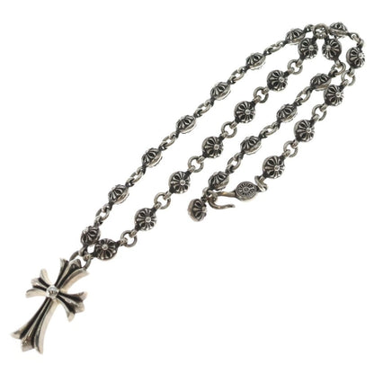 Chrome Hearts 1 Crsbl Chn Sml CH Crs Cross Ball Chain Small CH Necklace Silver — view 2