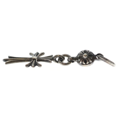 Chrome Hearts Tny CH Crs 1 Ball Tiny CH Cross Charm Pendant Silver — view 3