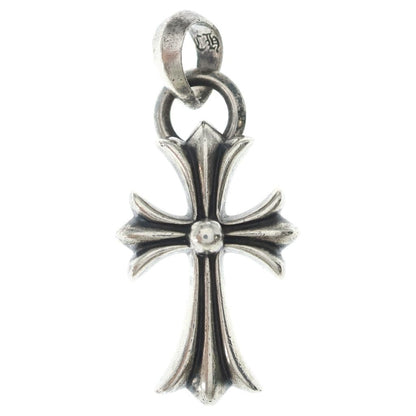 Chrome Hearts CH Crs Sml Bale Small CH Cross Pendant Silver