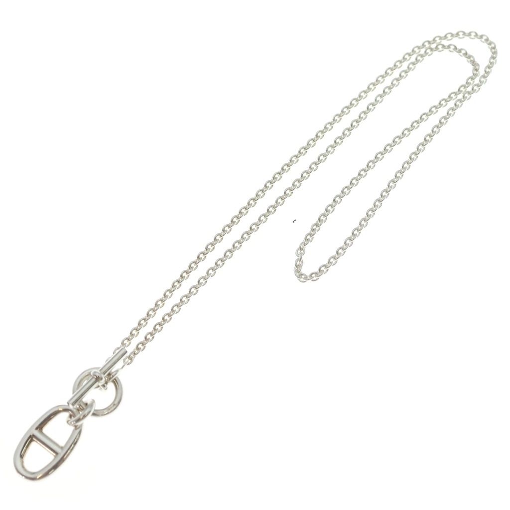 Hermes Chaine D'ancre Amulet Necklace Silver — view 2