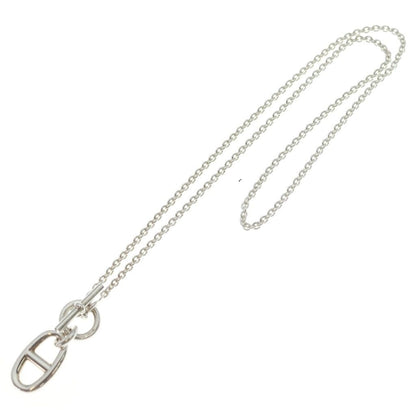 Hermes Chaine D'ancre Amulet Necklace Silver — view 2