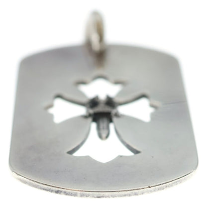 Chrome Hearts D Tag Lrg Cross Dagg Cutout Dagger Large Dog Tag Pendant Silver — view 5