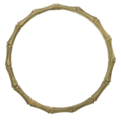 Chanel Bamboo Bracelet Bangle Gold — view 6