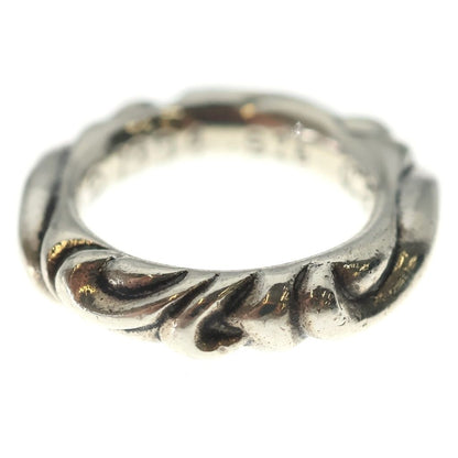 Chrome Hearts Scrl Band Scroll Ring Silver — view 2