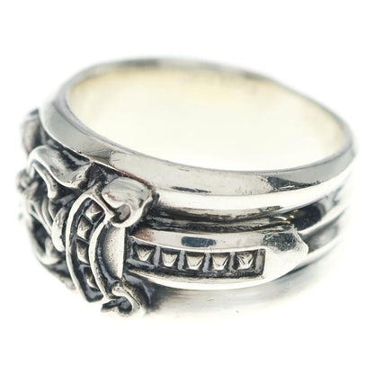 Chrome Hearts Dagger Ring Silver