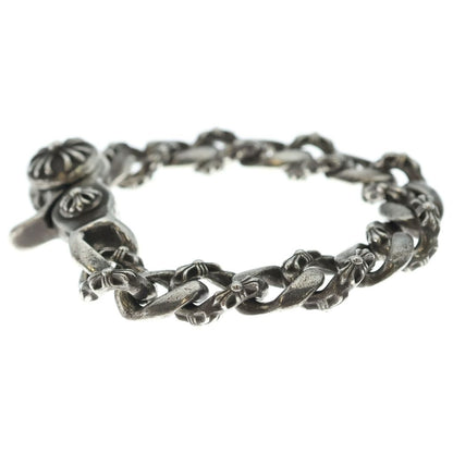 Chrome Hearts Fncy Chn Lnk Fancy Link Clip Bracelet 15 Links Silver — view 4