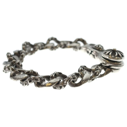 Chrome Hearts Fncy Chn Lnk Fancy Link Clip Bracelet 15 Links Silver — view 3