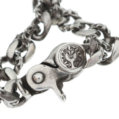 Chrome Hearts Fncy Chn Lnk Fancy Link Clip Bracelet 15 Links Silver — view 5